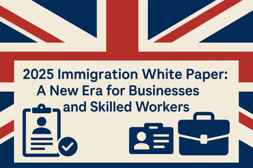 2025 Immigration White Paper: A New Era for Businesses and Skilled Workers